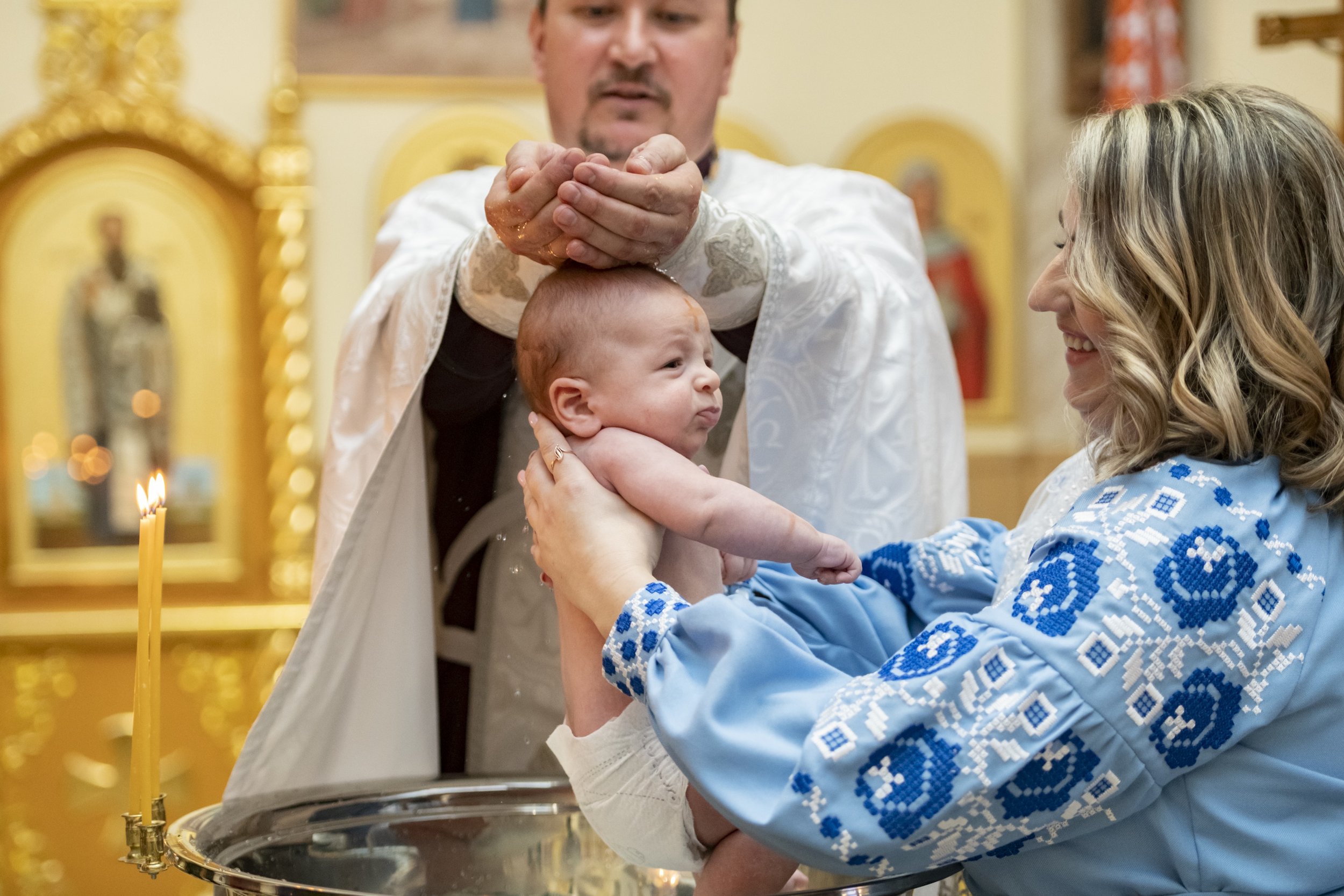 Ukrainian Orthodox Baby Baptism in the East Village (Manhattan) — NYC ...